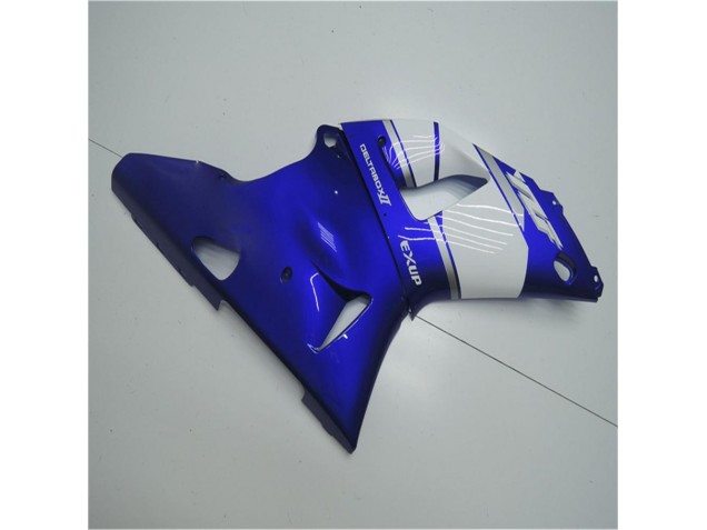 00-01 Blau Weiß Yamaha YZF R1 Motorrad Verkleidungen 00-01 Blau Weiß Yamaha YZF R1 Motorrad Verkleidungen