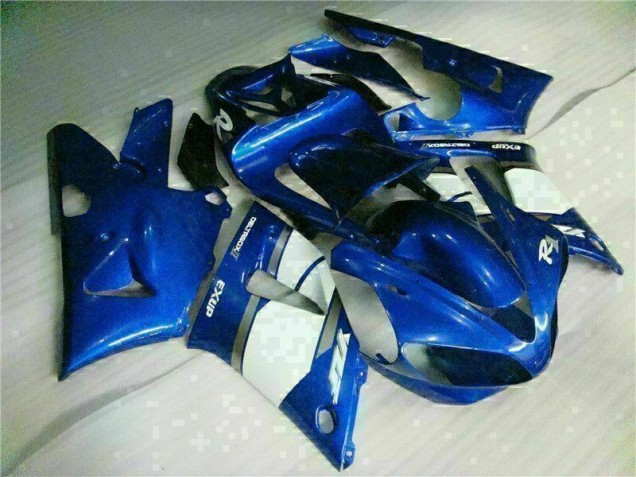 00-01 Blau Yamaha YZF R1 Motorrad Verkleidung Komplett Sets