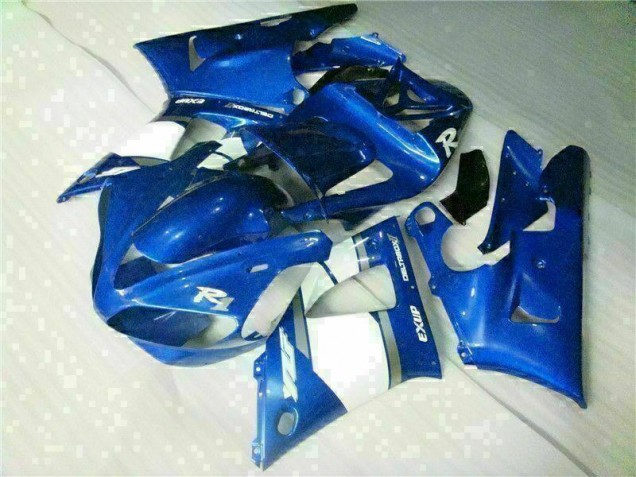 00-01 Blau Yamaha YZF R1 Motorrad Verkleidung Komplett Sets
