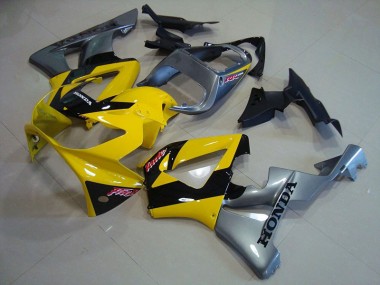 00-01 Gelb Silber Honda CBR900RR 929 Motorrad Verkleidung