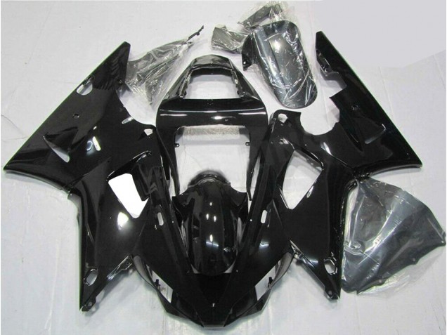 00-01 Glänzend Schwarz Yamaha YZF R1 Motorrad Verkleidung 00-01 Glänzend Schwarz Yamaha YZF R1 Motorrad Verkleidung