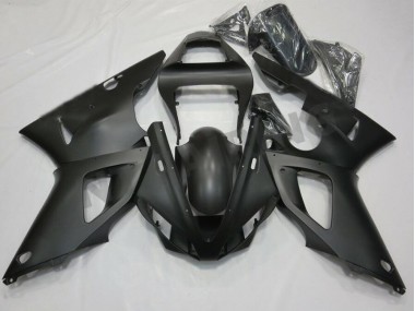 00-01 Matt Schwarz Yamaha YZF R1 Motorrad Verkleidung