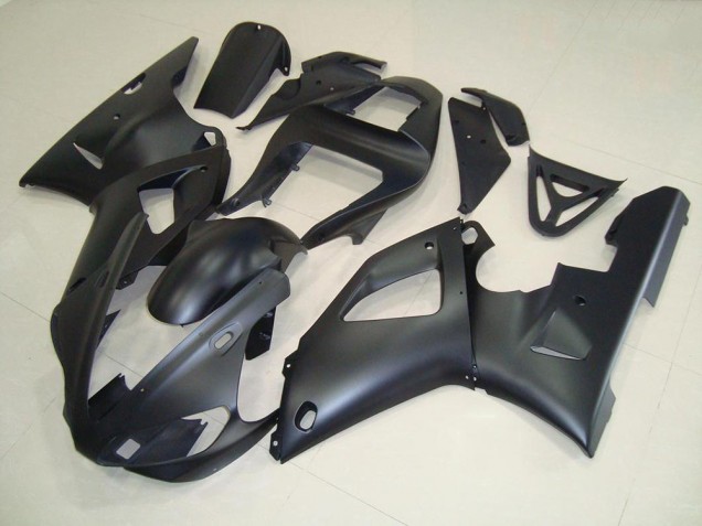 00-01 Matt Schwarz Yamaha YZF R1 Motorrad Verkleidungen 00-01 Matt Schwarz Yamaha YZF R1 Motorrad Verkleidungen