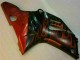 00-01 Orange Yamaha YZF R1 Motorrad Verkleidung
