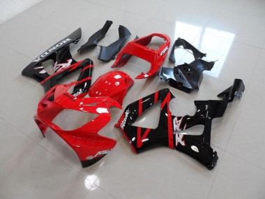 00-01 Rot Schwarz Honda CBR900RR 929 Motorrad Verkleidung