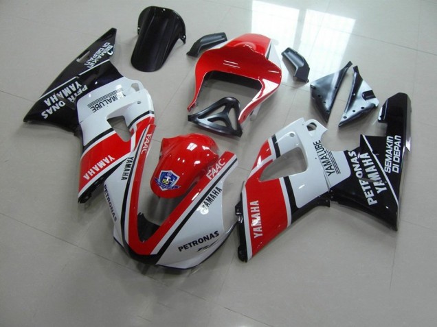 00-01 Rot Weiß Yamalube Rennen Yamaha YZF R1 Motorrad Verkleidung 00-01 Rot Weiß Yamalube Rennen Yamaha YZF R1 Motorrad Verkleidung