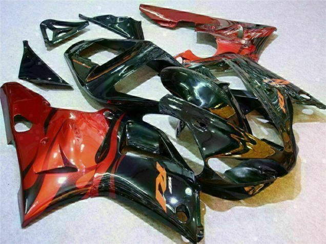 00-01 Rot Yamaha YZF R1 Motor Verkleidung 00-01 Rot Yamaha YZF R1 Motor Verkleidung