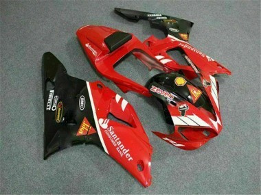 00-01 Rot Yamaha YZF R1 Motor Verkleidungen