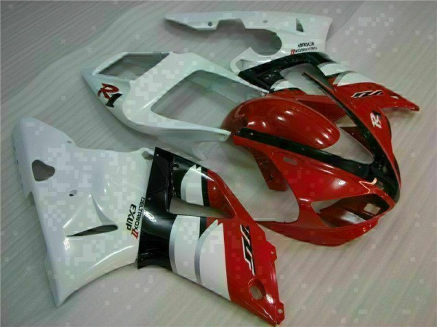00-01 Rot Yamaha YZF R1 Motorrad Vollverkleidung 00-01 Rot Yamaha YZF R1 Motorrad Vollverkleidung