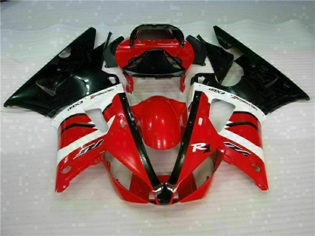 00-01 Rot Yamaha YZF R1 Motorrad Vollverkleidung & Plastik 00-01 Rot Yamaha YZF R1 Motorrad Vollverkleidung & Plastik