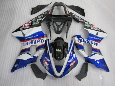 00-01 Schwarz Weiß Blau SantUnder Yamaha YZF R1 Motorrad Verkleidung
