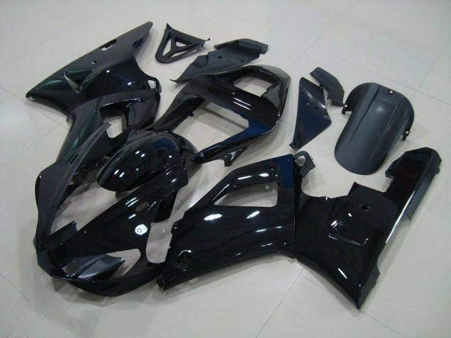 00-01 Schwarz Yamaha YZF R1 Motorrad Verkleidung 00-01 Schwarz Yamaha YZF R1 Motorrad Verkleidung