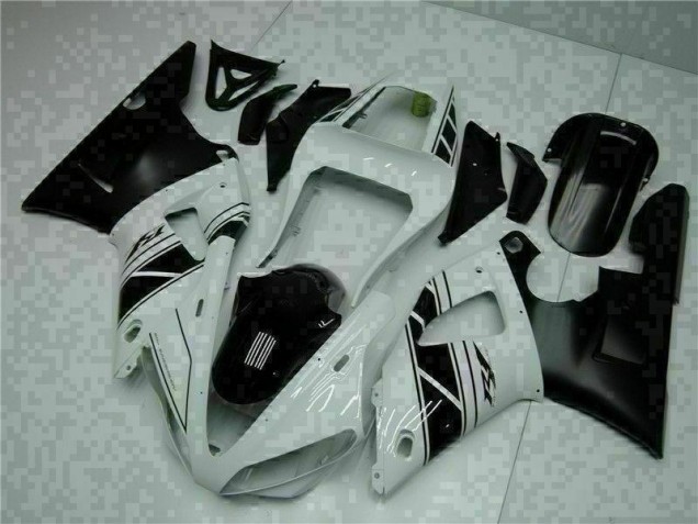 00-01 Weiß Yamaha YZF R1 Motorrad Verkleidung
