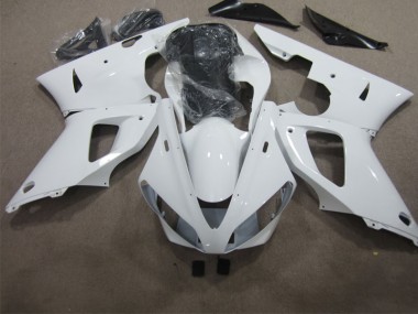 00-01 Weiß Yamaha YZF R1 Motorrad Verkleidung & Plastik