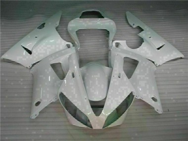 00-01 Weiß Yamaha YZF R1 Motorrad Verkleidungen