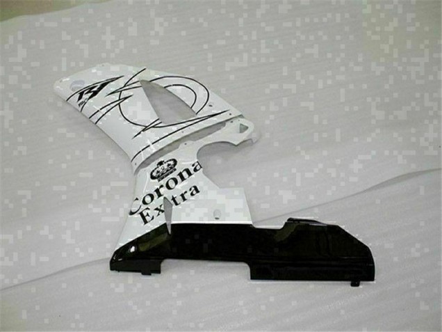 00-01 Weiß Yamaha YZF R1 Motorrad Vollverkleidung 00-01 Weiß Yamaha YZF R1 Motorrad Vollverkleidung