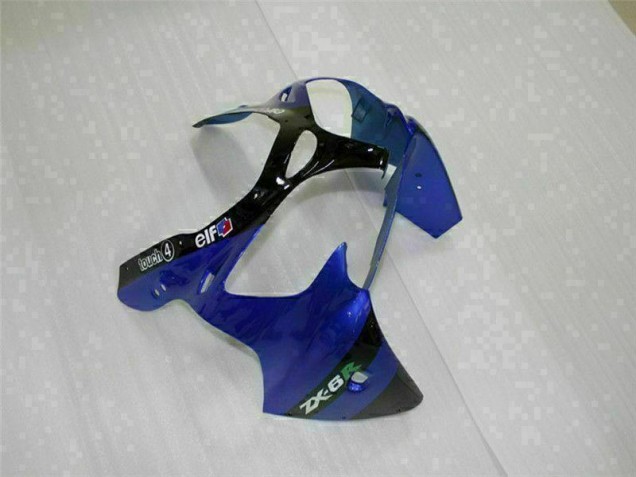 00-02 Blau Kawasaki ZX6R Motorrad Verkleidung 00-02 Blau Kawasaki ZX6R Motorrad Verkleidung