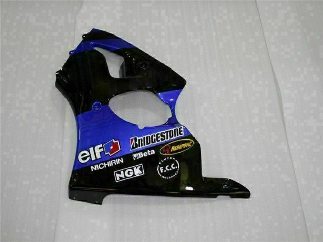 00-02 Blau Kawasaki ZX6R Motorrad Verkleidung 00-02 Blau Kawasaki ZX6R Motorrad Verkleidung