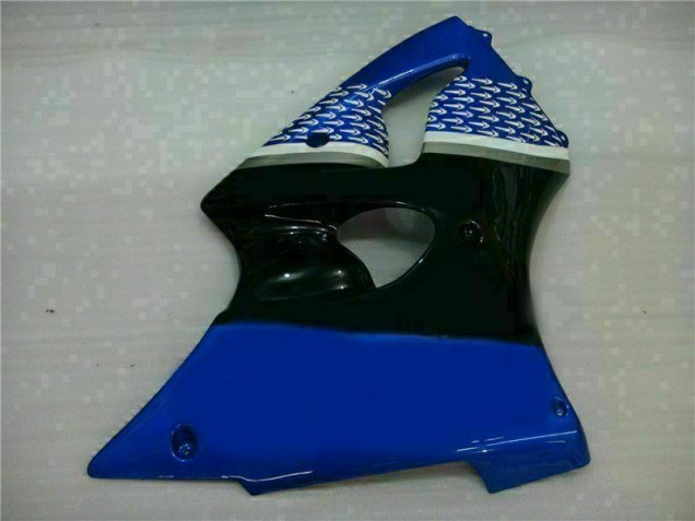 00-02 Blau Kawasaki ZX6R Motorrad Vollverkleidung