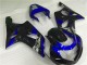 00-02 Blau Schwarz Suzuki GSXR 1000 Motorrad Verkleidung 00-02 Blau Schwarz Suzuki GSXR 1000 Motorrad Verkleidung