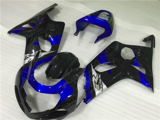 00-02 Blau Schwarz Suzuki GSXR 1000 Motorrad Verkleidung 00-02 Blau Schwarz Suzuki GSXR 1000 Motorrad Verkleidung