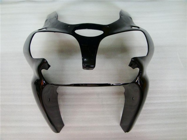 00-02 Glänzend Schwarz Kawasaki ZX6R Motorrad Verkleidung 00-02 Glänzend Schwarz Kawasaki ZX6R Motorrad Verkleidung