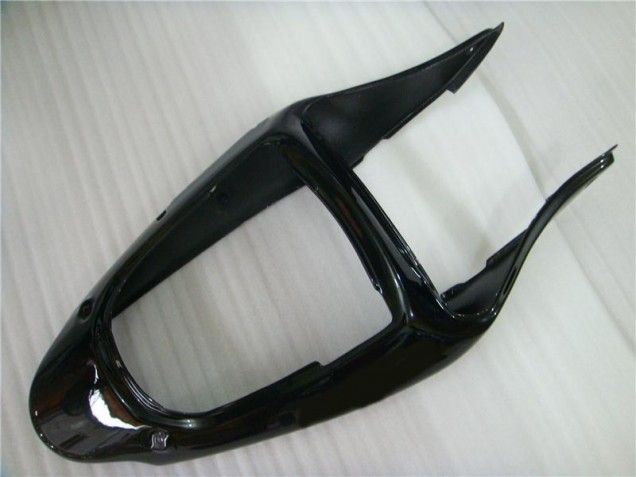 00-02 Glänzend Schwarz Kawasaki ZX6R Motorrad Verkleidung 00-02 Glänzend Schwarz Kawasaki ZX6R Motorrad Verkleidung