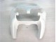 00-02 Glänzend Weiß Kawasaki ZX6R Motorrad Verkleidung 00-02 Glänzend Weiß Kawasaki ZX6R Motorrad Verkleidung