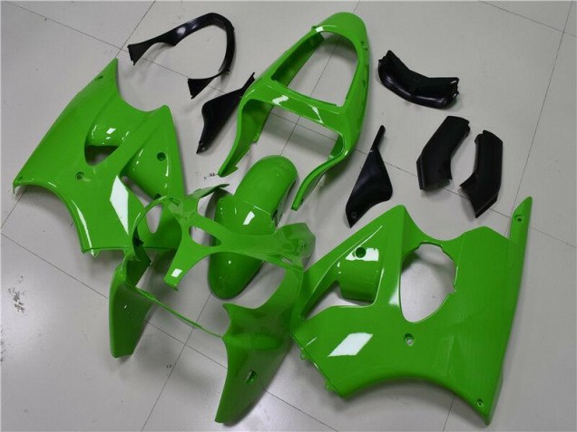 00-02 Grün Kawasaki ZX6R Motorrad Verkleidung 00-02 Grün Kawasaki ZX6R Motorrad Verkleidung