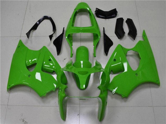 00-02 Grün Kawasaki ZX6R Motorrad Verkleidung 00-02 Grün Kawasaki ZX6R Motorrad Verkleidung