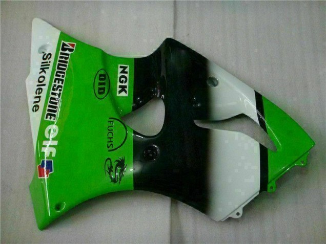 00-02 Grün Schwarz Kawasaki ZX6R Motor Verkleidung 00-02 Grün Schwarz Kawasaki ZX6R Motor Verkleidung