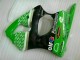00-02 Grün Schwarz Kawasaki ZX6R Motorrad Verkleidungen 00-02 Grün Schwarz Kawasaki ZX6R Motorrad Verkleidungen