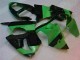 00-02 Grün Schwarz Kawasaki ZX6R Motorrad Vollverkleidung & Plastik 00-02 Grün Schwarz Kawasaki ZX6R Motorrad Vollverkleidung & Plastik
