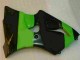 00-02 Grün Schwarz Kawasaki ZX6R Motorrad Vollverkleidung & Plastik 00-02 Grün Schwarz Kawasaki ZX6R Motorrad Vollverkleidung & Plastik