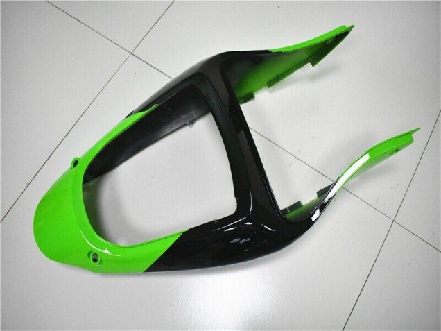 00-02 Grün Weiß Schwarz Kawasaki ZX6R Motorrad Verkleidung 00-02 Grün Weiß Schwarz Kawasaki ZX6R Motorrad Verkleidung