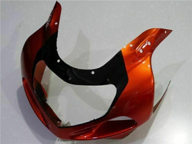 00-02 Orange Schwarz Suzuki GSXR 1000 Motorrad Verkleidung 00-02 Orange Schwarz Suzuki GSXR 1000 Motorrad Verkleidung