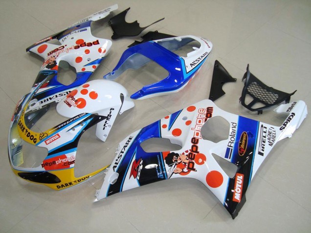 00-02 Pepe Phone Suzuki GSXR 1000 Motorrad Verkleidung