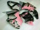 00-02 Rosa Kawasaki ZX6R Motorrad Verkleidung 00-02 Rosa Kawasaki ZX6R Motorrad Verkleidung