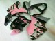 00-02 Rosa Kawasaki ZX6R Motorrad Verkleidung 00-02 Rosa Kawasaki ZX6R Motorrad Verkleidung