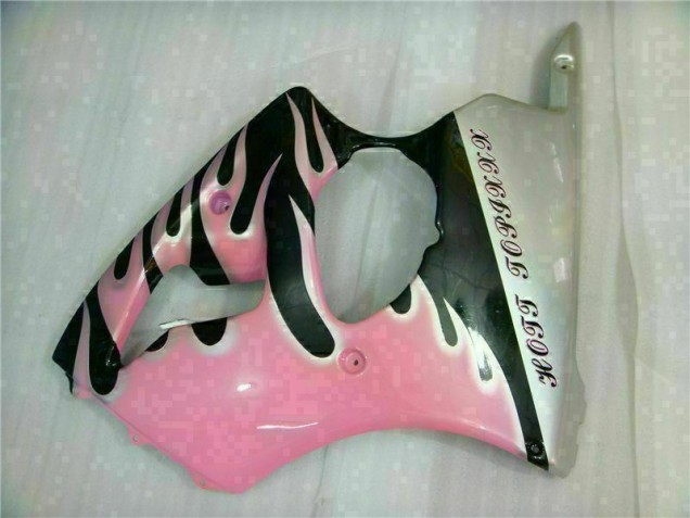 00-02 Rosa Kawasaki ZX6R Motorrad Verkleidung 00-02 Rosa Kawasaki ZX6R Motorrad Verkleidung