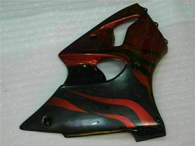 00-02 Rot Kawasaki ZX6R Motorrad Verkleidung 00-02 Rot Kawasaki ZX6R Motorrad Verkleidung