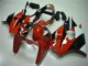 00-02 Rot Schwarz Weiß Kawasaki ZX6R Motorrad Verkleidung 00-02 Rot Schwarz Weiß Kawasaki ZX6R Motorrad Verkleidung