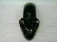 00-02 Schwarz rote Flamme Kawasaki ZX6R Motorrad Verkleidung
