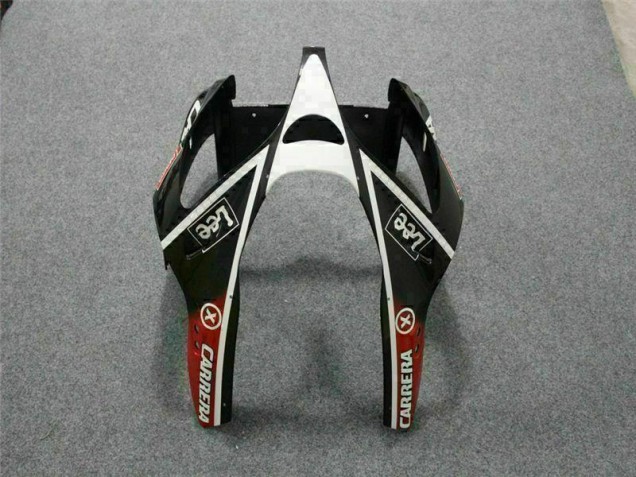 00-02 Schwarz weißer Eurobet Kawasaki ZX6R Motorrad Verkleidung