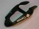 00-02 Schwarzer West Ninja Kawasaki ZX6R Motorrad Verkleidung 00-02 Schwarzer West Ninja Kawasaki ZX6R Motorrad Verkleidung