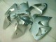 00-02 Silber Kawasaki ZX6R Motorrad Verkleidung 00-02 Silber Kawasaki ZX6R Motorrad Verkleidung