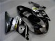00-02 Silber Schwarz Suzuki GSXR 1000 Motorrad Verkleidung 00-02 Silber Schwarz Suzuki GSXR 1000 Motorrad Verkleidung