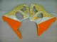 00-02 Weiß Gelb Flamme Kawasaki ZX6R Motorrad Verkleidung 00-02 Weiß Gelb Flamme Kawasaki ZX6R Motorrad Verkleidung