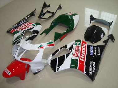 00-06 Castrol Honda VTR1000 Motorrad Verkleidungen