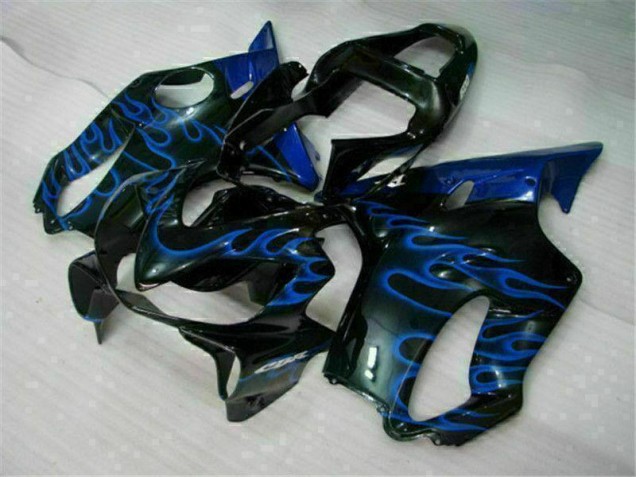 01-03 Blau Flammen Honda CBR600 F4i Motorrad Verkleidung